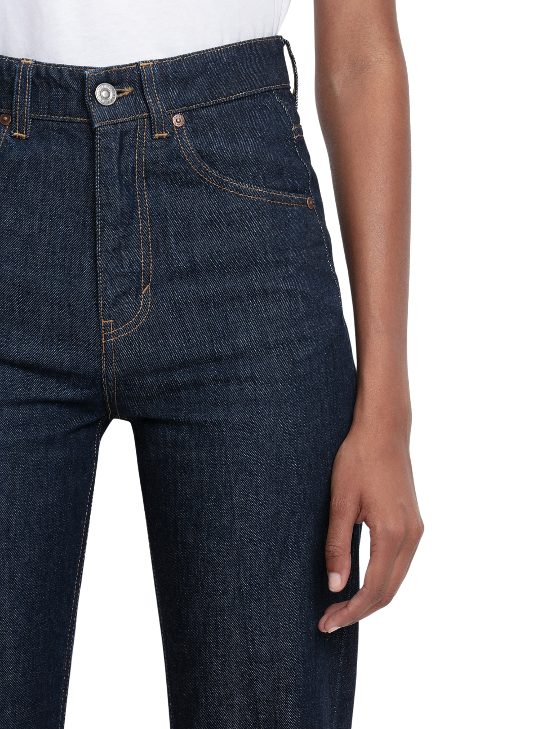 Victoria Beckham - Julia High Waisted Jean In Light Rinse