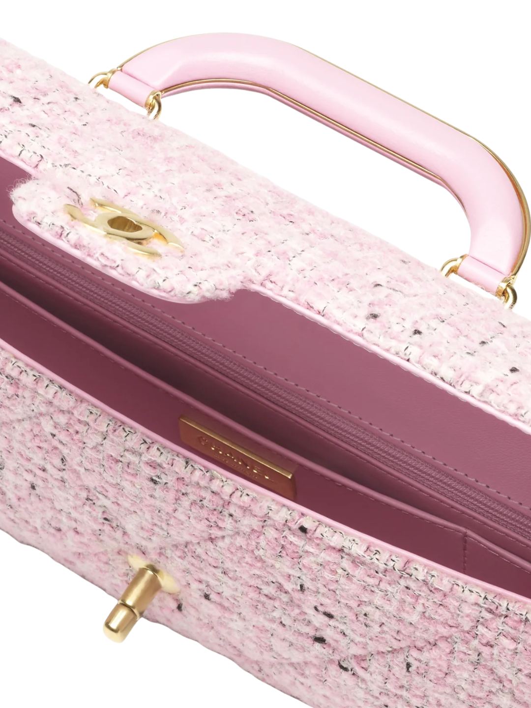 Chanel - Large Flap Bag With Top Handle