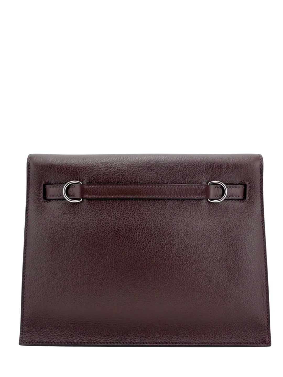 Hermès - Kelly Danse Evercolor in Rouge Sellier PHW