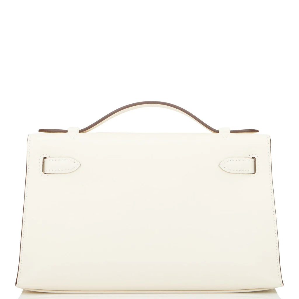 Hermès - Kelly Pochette Nata in Swift Leather Gold hardware