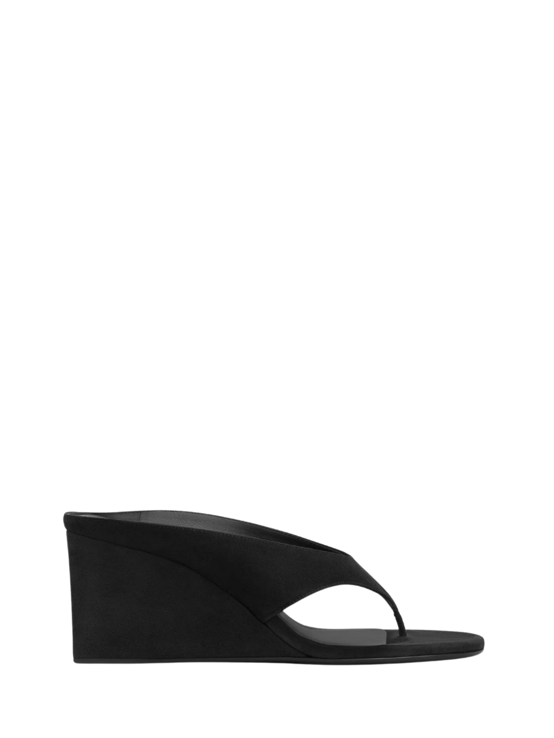 Alaïa - Cube Thong Mules In Suede Goatskin