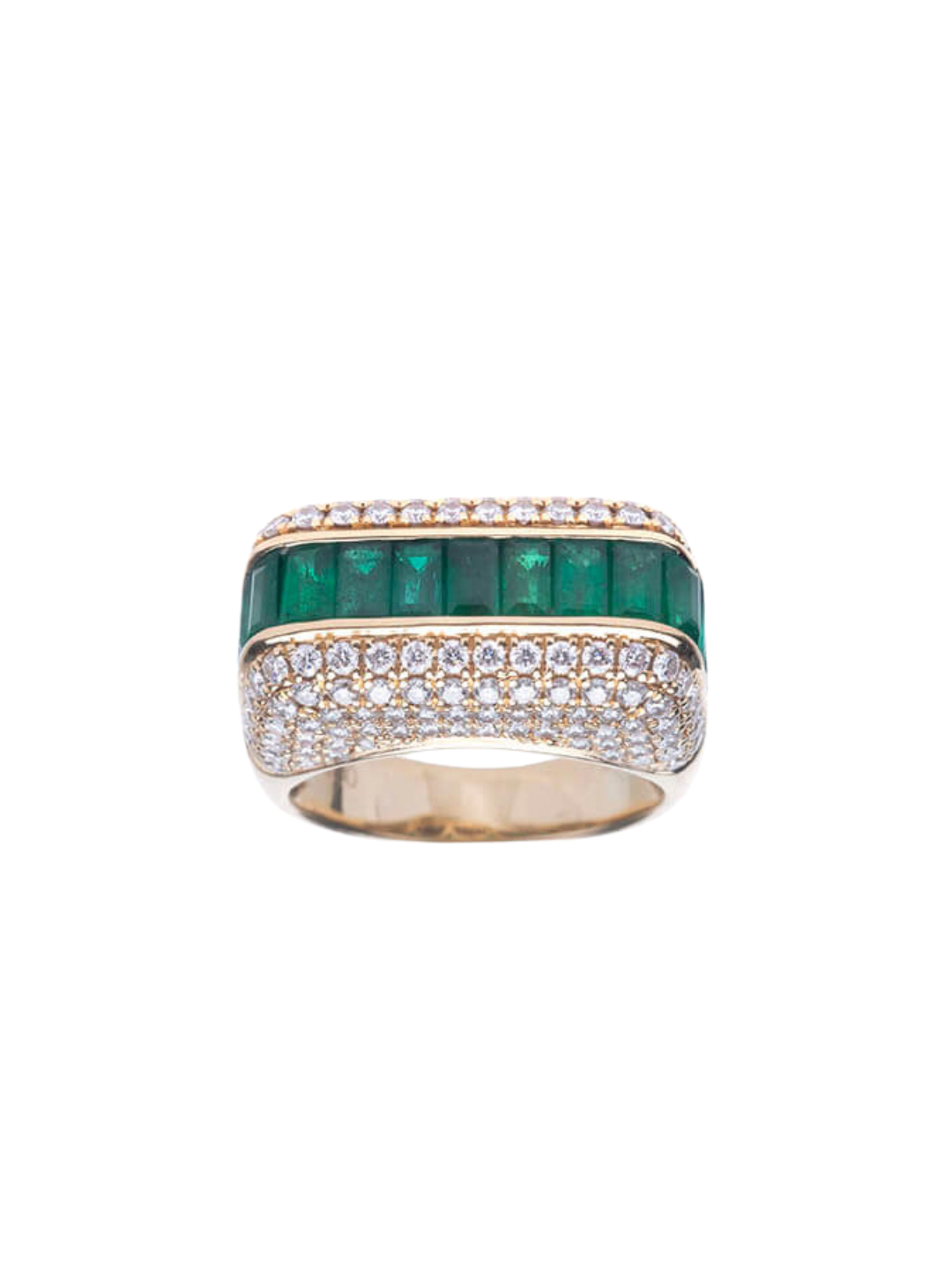 Rainbow K - Empress Emeralds Ring