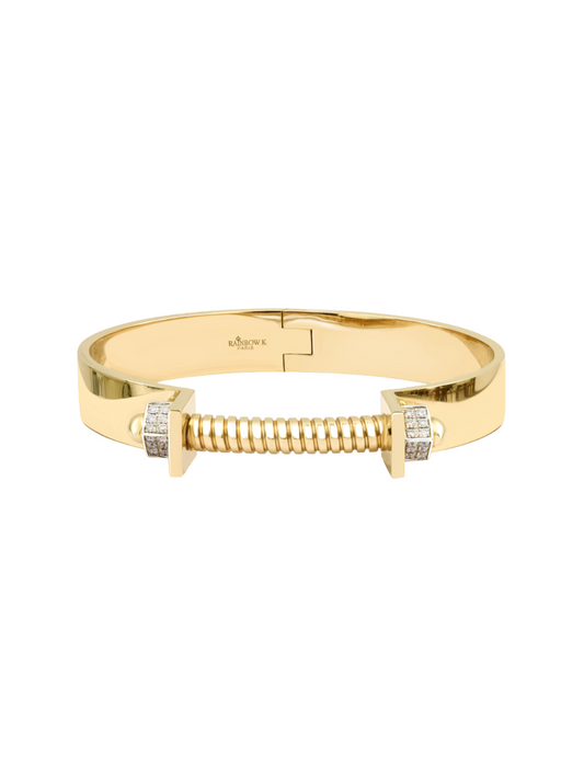 Rainbow K - Bangle Versus Diamonds