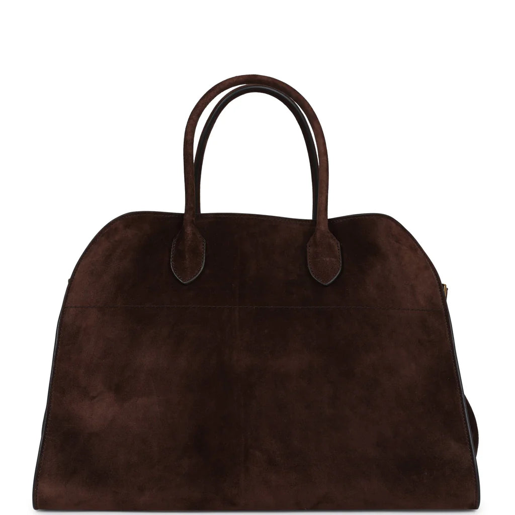 The Row - Soft Margaux 15 Bag in Suede