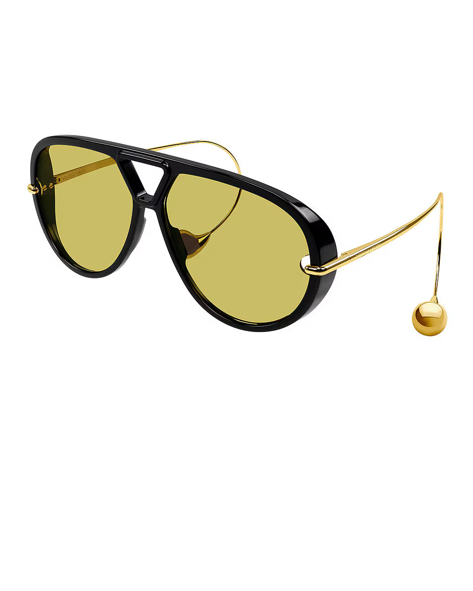 Bottega Veneta - Drop Aviator Sunglasses